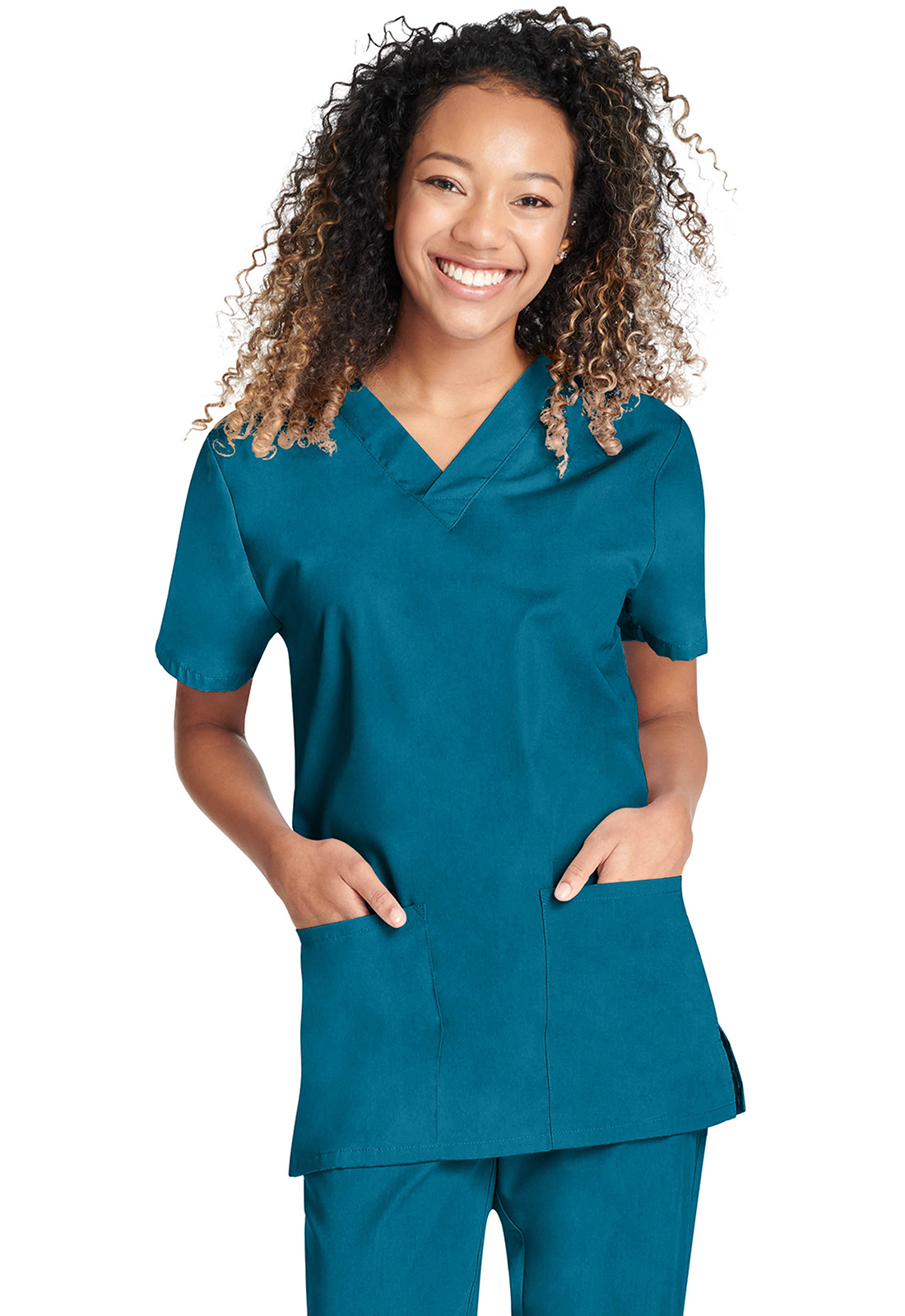 Lékařská souprava – halena a kalhoty, Cherokee, Unisex Top and Pant Set - karibská modrá