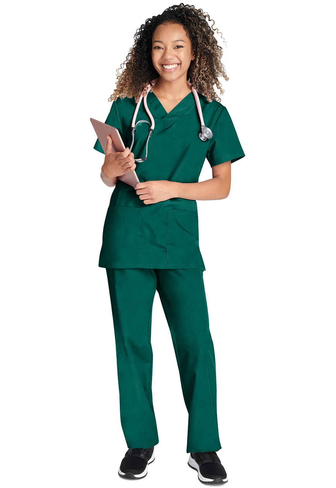Lékařská souprava – halena a kalhoty, Cherokee, Unisex Top and Pant Set - zelená