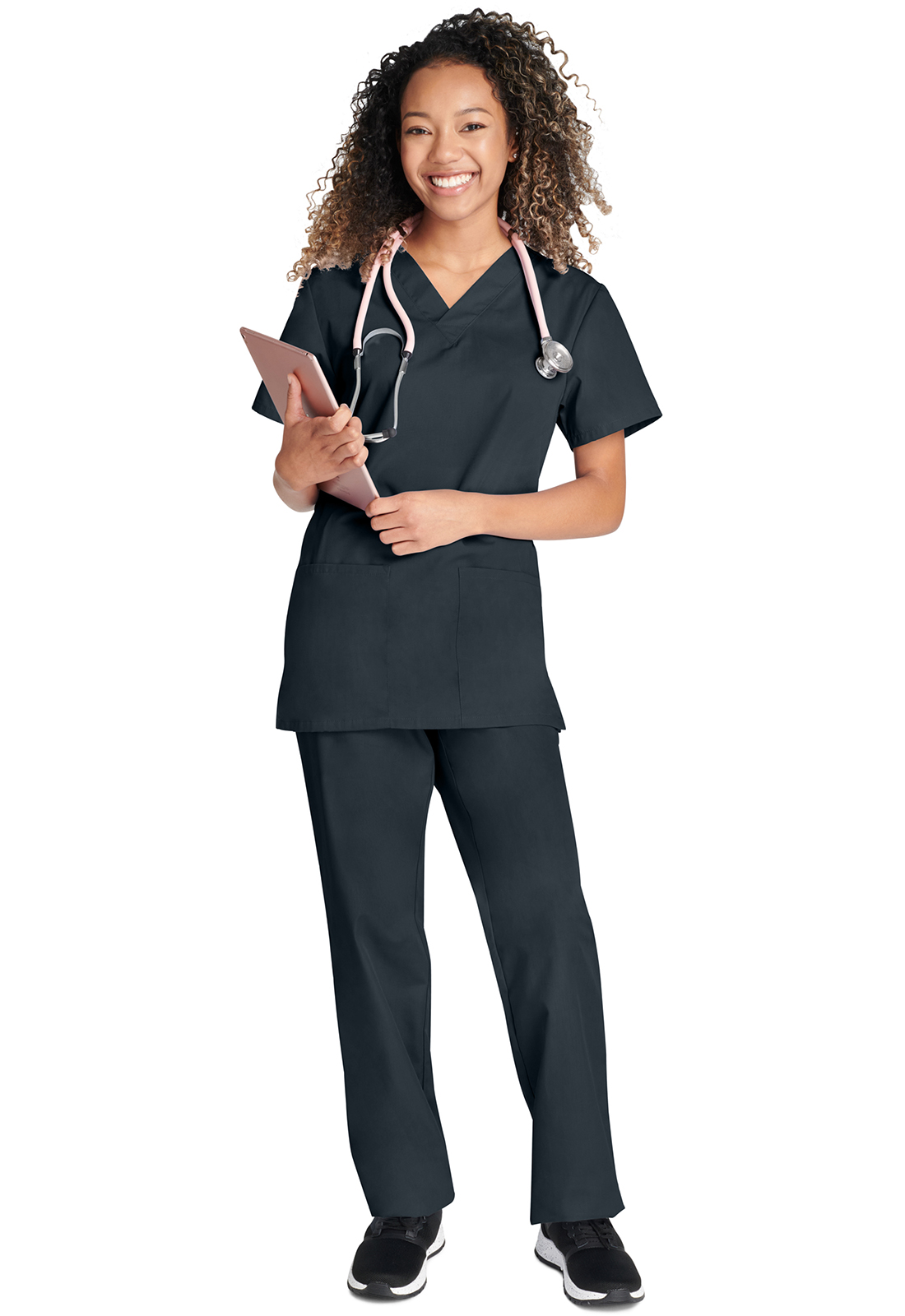 Lékařská souprava – halena a kalhoty, Cherokee, Unisex Top and Pant Set - šedá