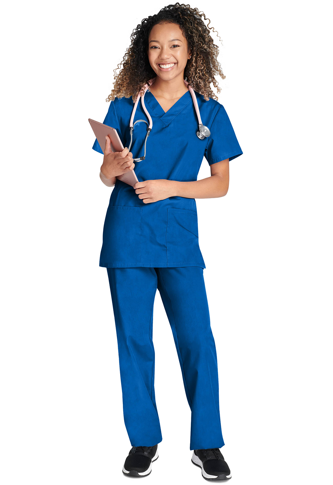 Lékařská souprava – halena a kalhoty, Cherokee, Unisex Top and Pant Set - královská modrá