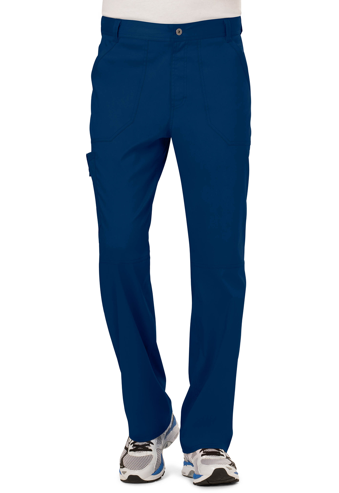 Pánské lékařské kalhoty, Cherokee, Men's Mid Rise Tapered Leg Pant - námořnická modrá