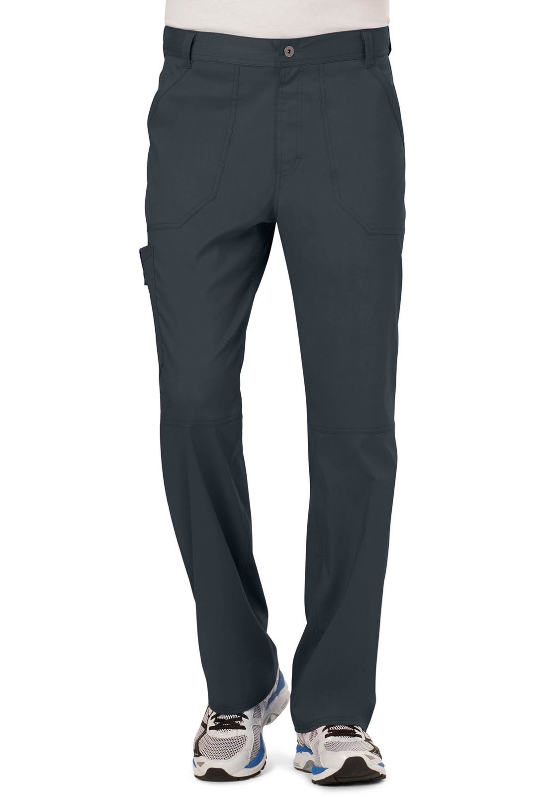 Pánské lékařské kalhoty, Cherokee, Men's Mid Rise Tapered Leg Pant - šedá