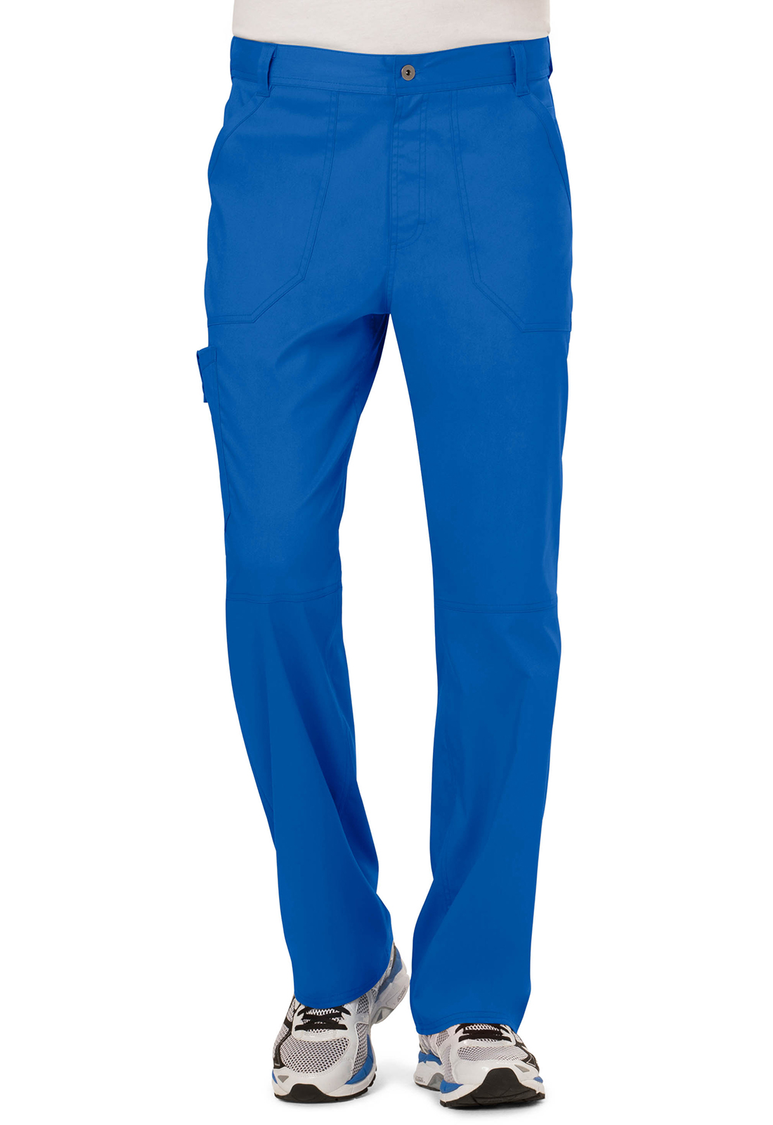Pánské lékařské kalhoty, Cherokee, Men's Mid Rise Tapered Leg Pant - královská modrá