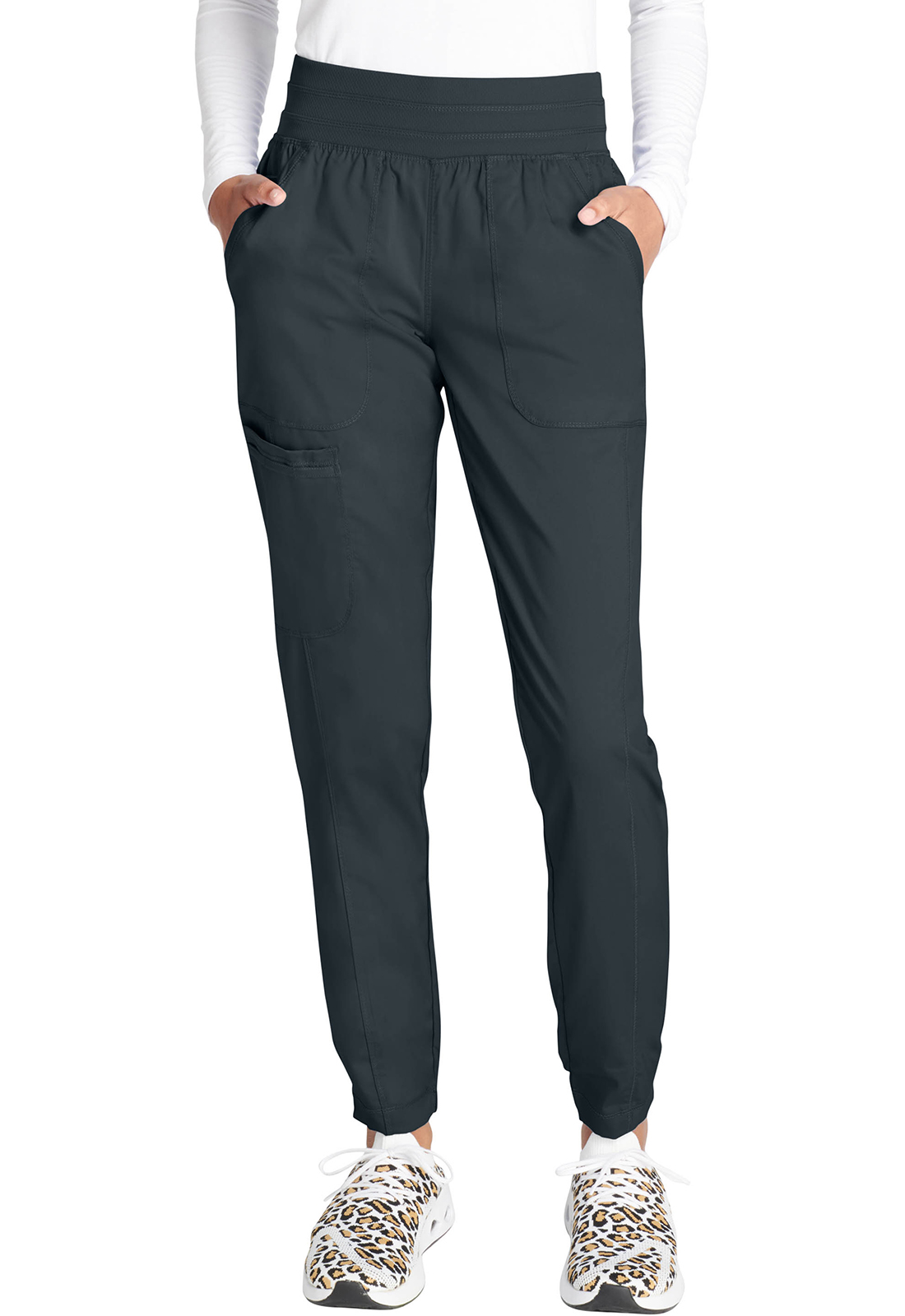 Lékařské jogger kalhoty, Cherokee, Natural Rise Jogger - šedá