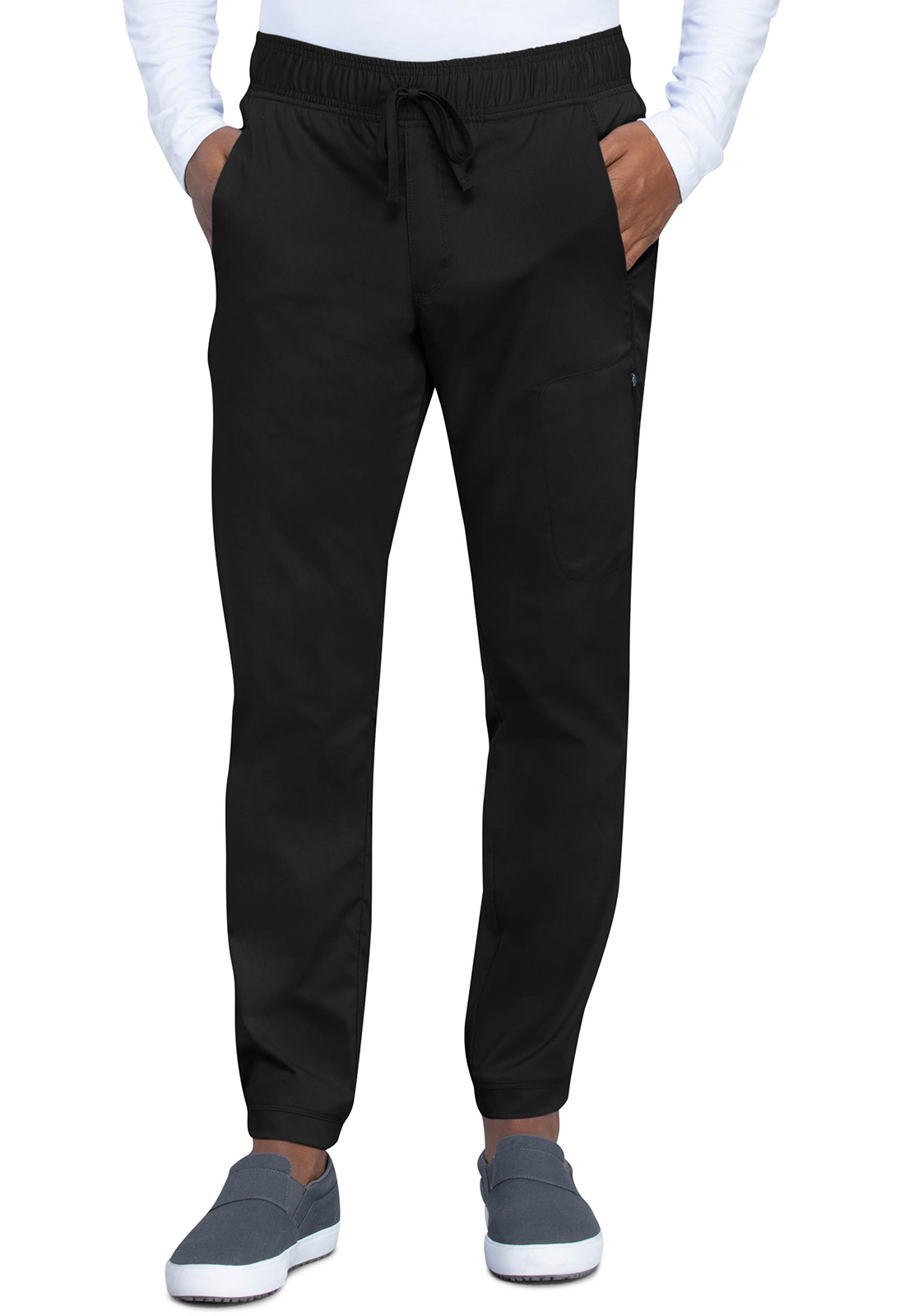 Pánské lékařské jogger kalhoty, Cherokee, Men's Natural Rise Jogger - černá