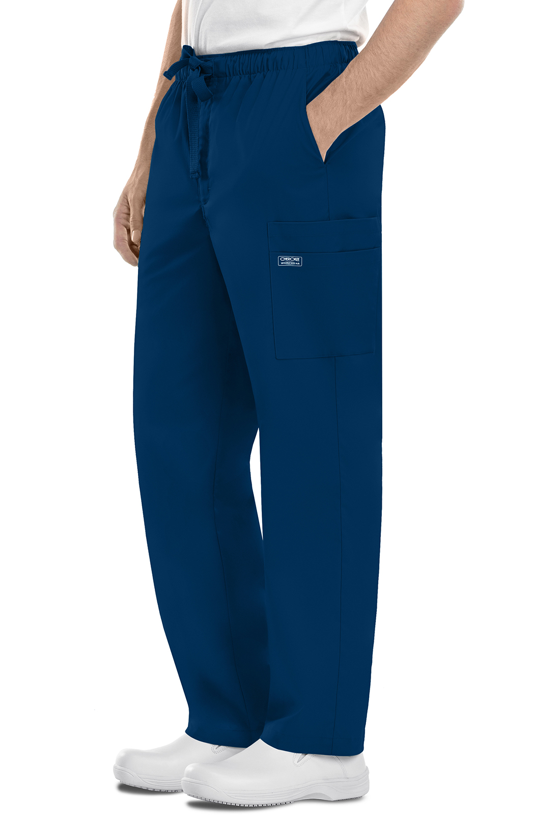 Lékařské kalhoty, Cherokee, Fly Front Cargo Pant - námořnická modrá