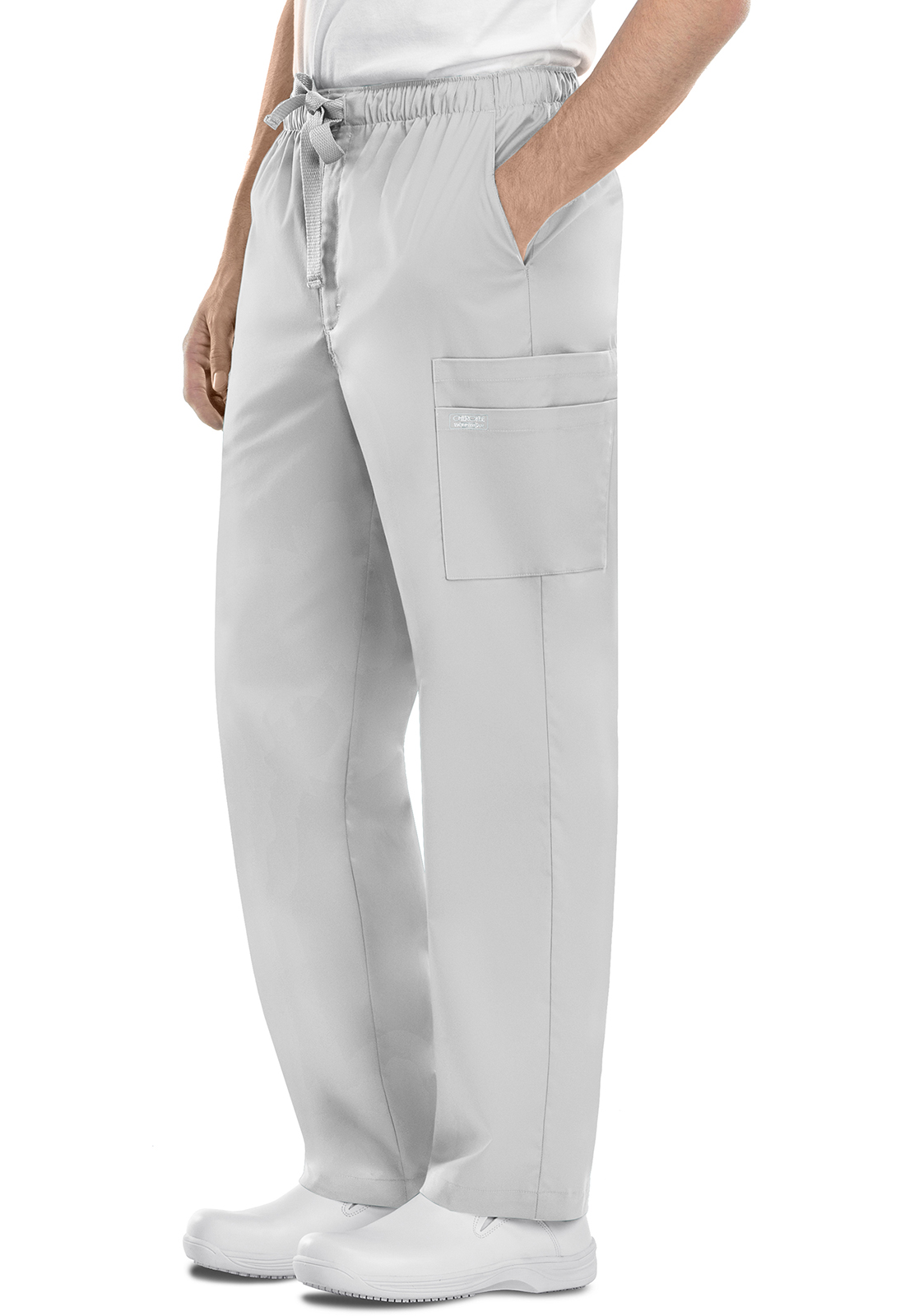 Lékařské kalhoty, Cherokee, Fly Front Cargo Pant - bílá