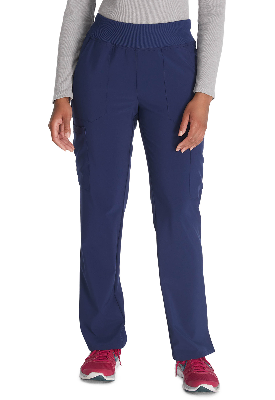 Lékařské kalhoty, Dickies, Natural Rise Pull-on Cargo - námořnická modrá
