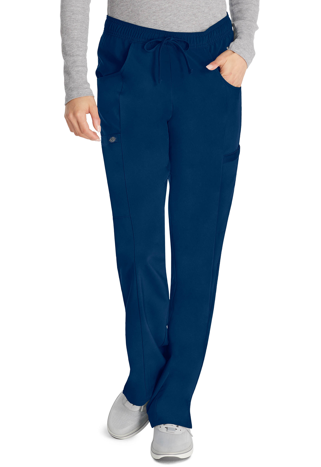 Lékařské kalhoty se šňůrkou, Dickies, Mid Rise Drawstring - námořnická modrá