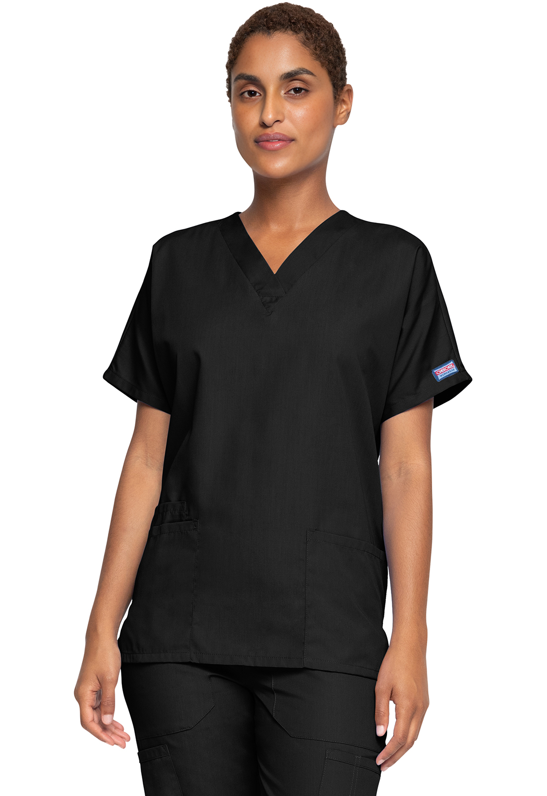 Dámská lékařská halena, Cherokee Originals V-Neck Top - černá