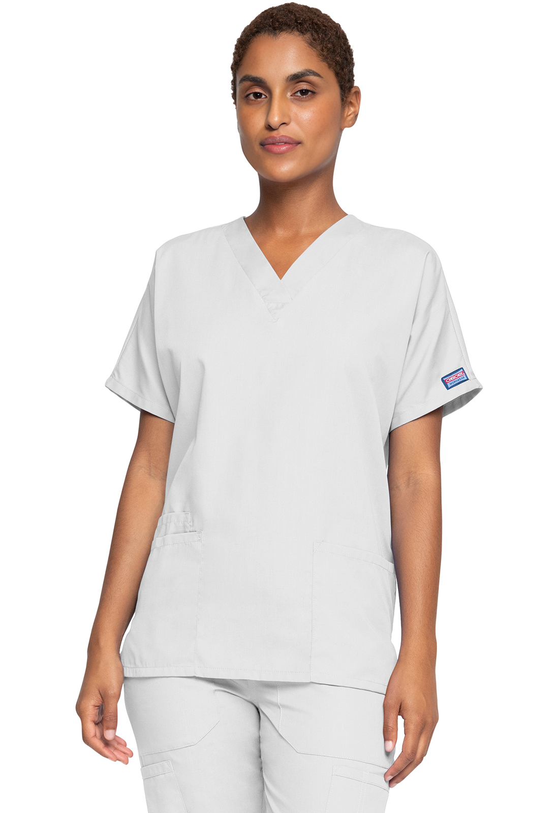 Dámská lékařská halena, Cherokee Originals V-Neck Top - bílá 