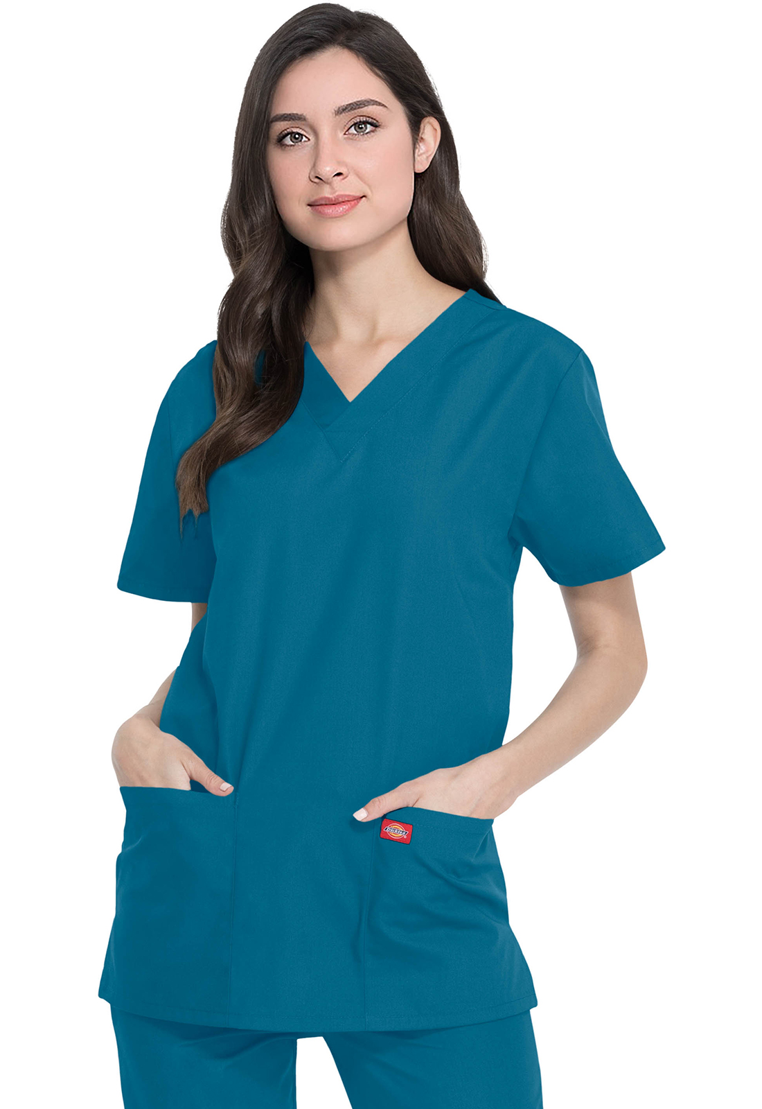 Lékařská souprava – halena a kalhoty, Dickies, Unisex Top and Pant Set - karibská modrá