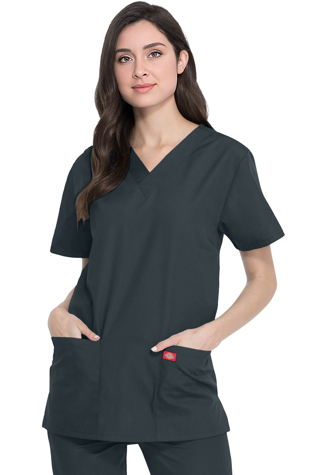 Lékařská souprava – halena a kalhoty, Dickies, Unisex Top and Pant Set - tmavě šedá