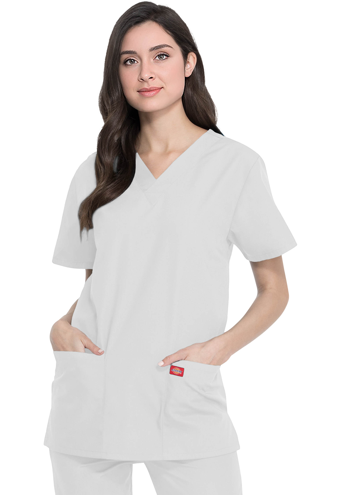 Lékařská souprava – halena a kalhoty, Dickies, Unisex Top and Pant Set - bílá