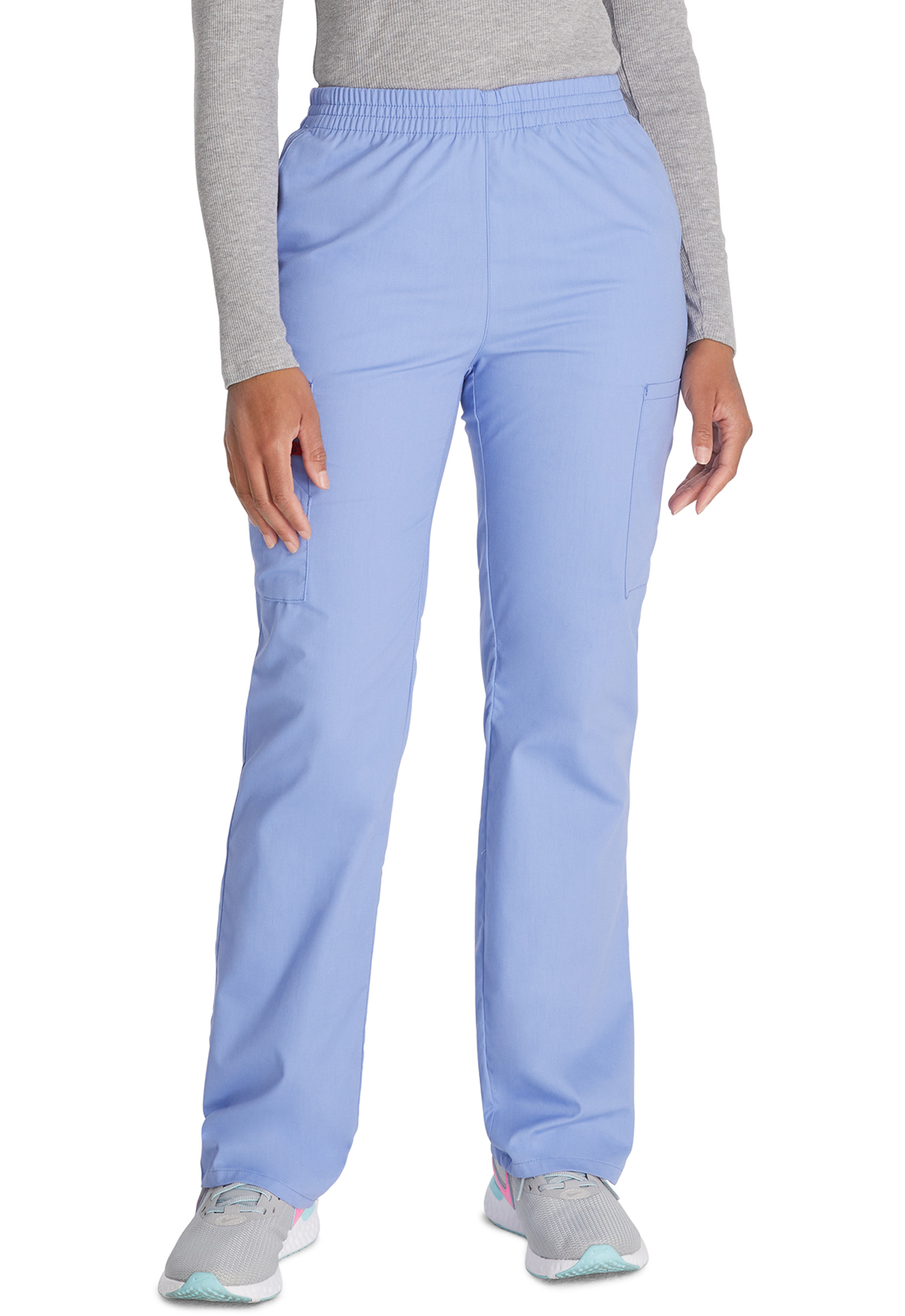 Unisex kalhoty s přirozeným sedem a zúženou nohavicí, Dickies, světle modrá