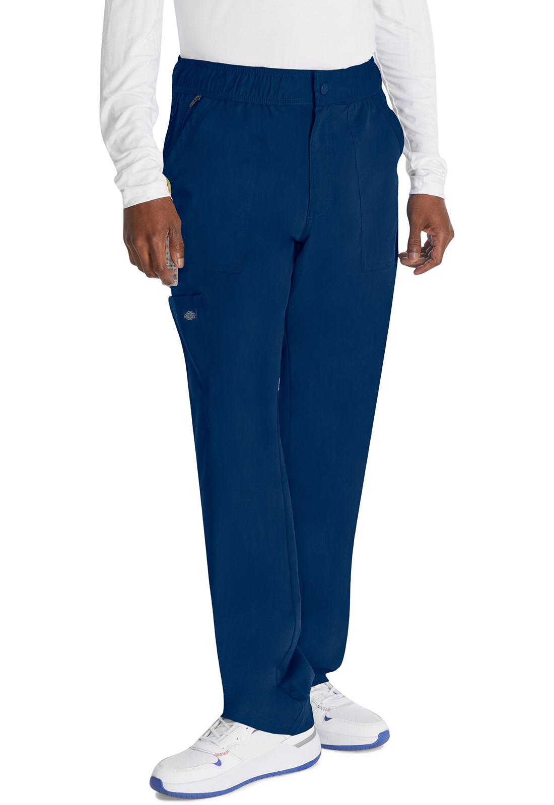 Lékařské kalhoty se zapínáním na zip, Dickies, Mid Rise Zip Fly - námořnická modrá